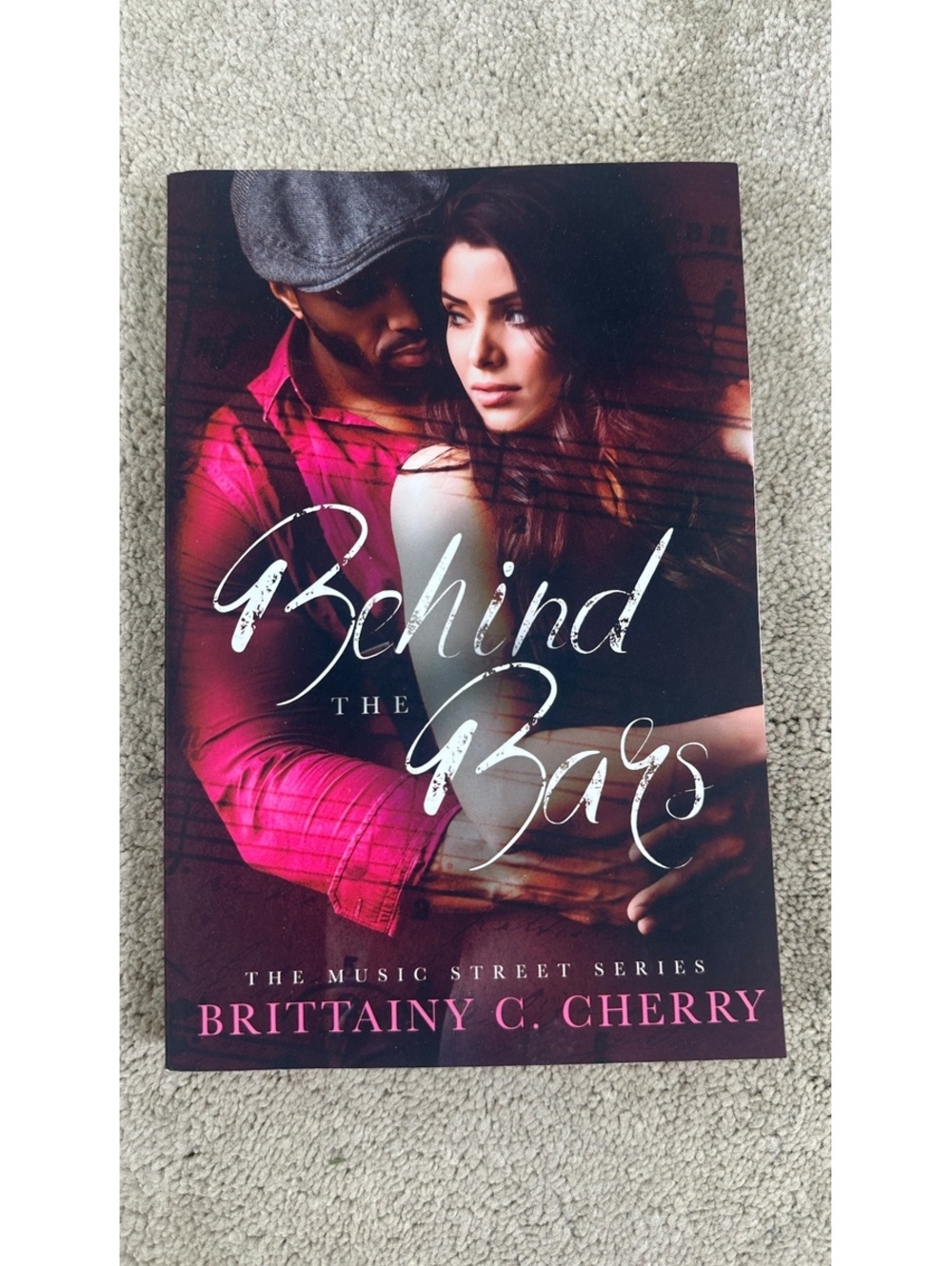 SIGNED Behind The Bars Brittany C Cherry Music Street Series Romance Book